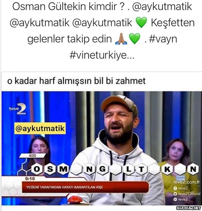 Eveeet soru ? Aykut...