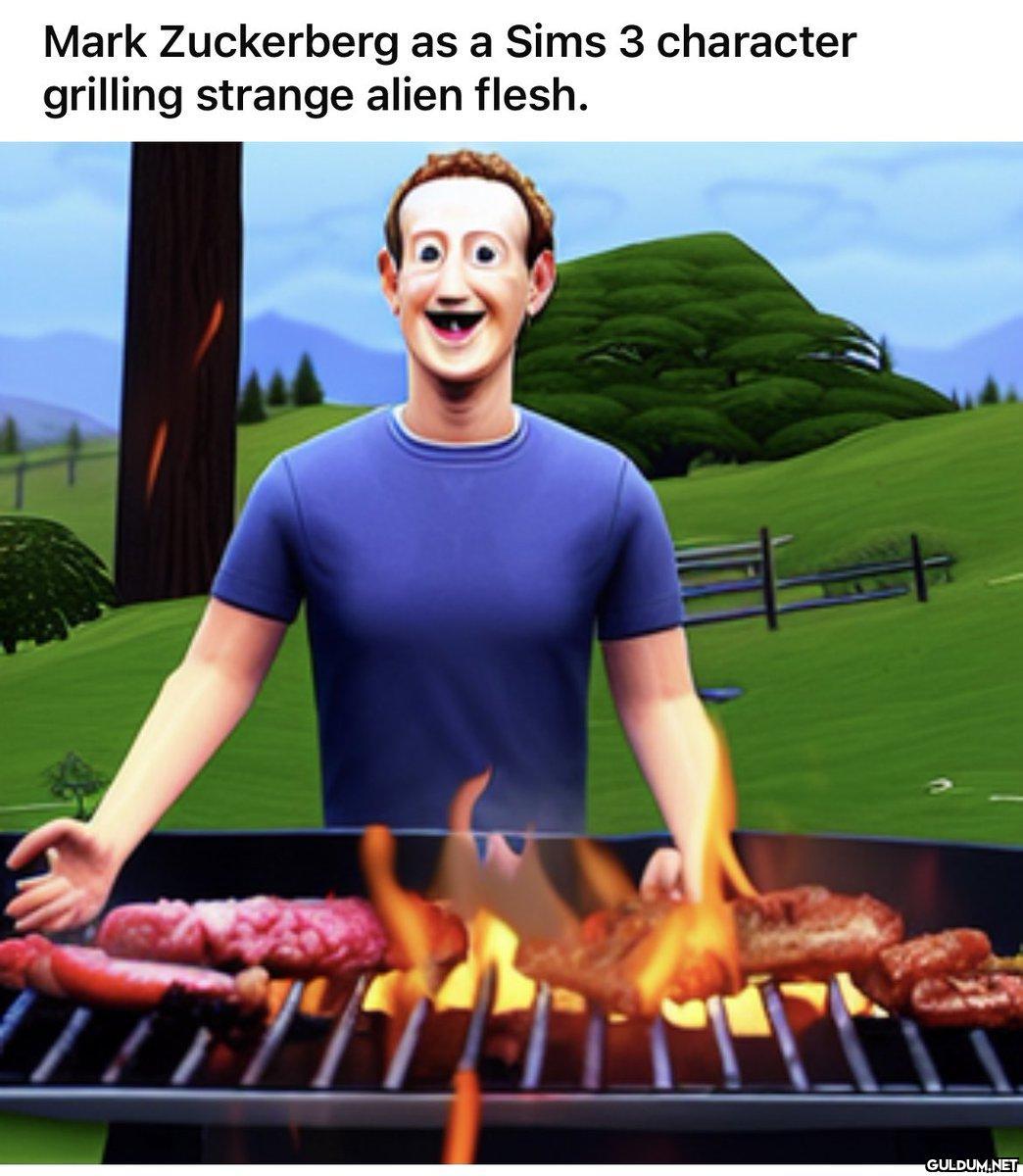 Mark Zuckerberg as a Sims...