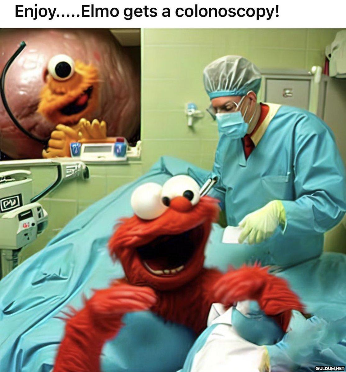 Enjoy.....Elmo gets a...