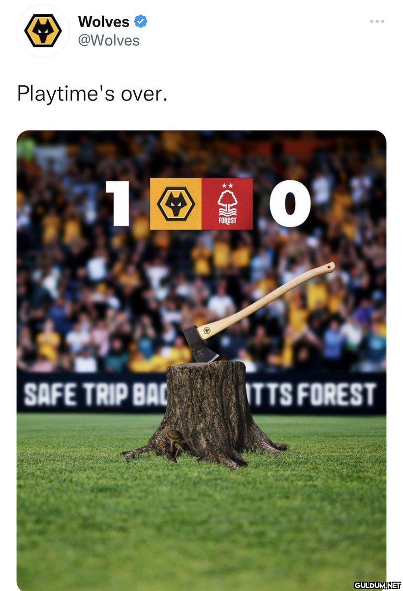 Wolves'un Nottingham...