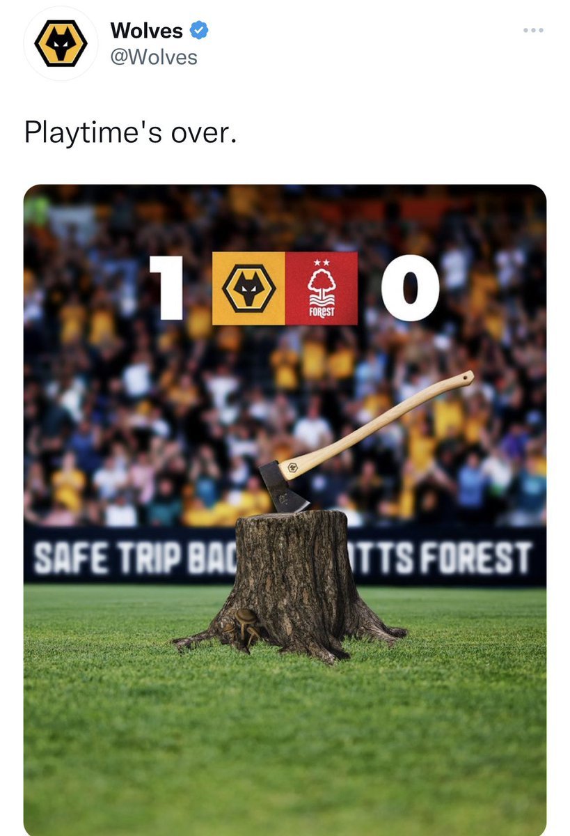 Wolves admini maç sonunda...