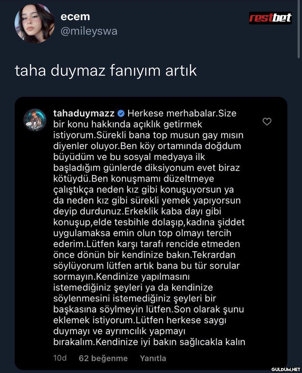 ecem @mileyswa taha duymaz...