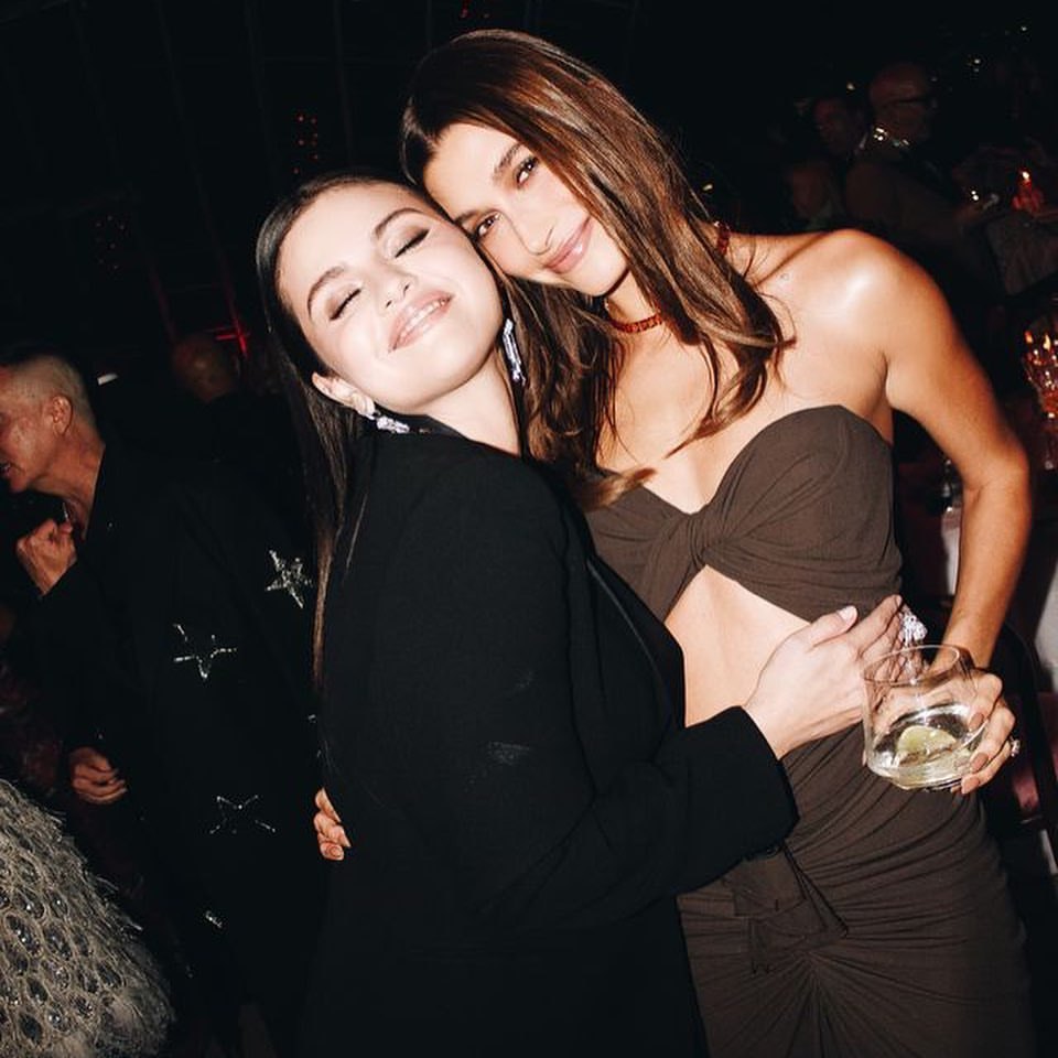 Hailey Bieber and Selena...