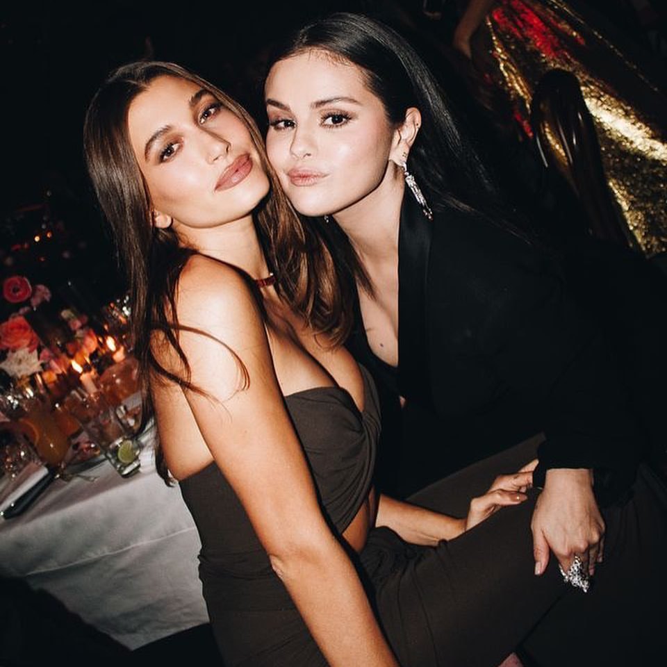 Hailey Bieber and Selena...