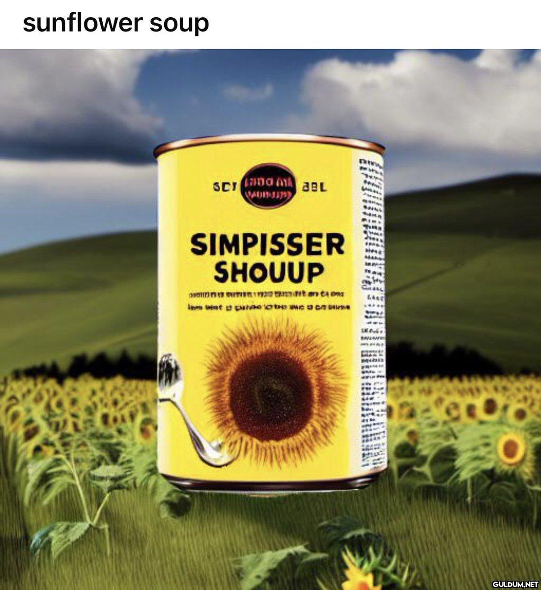 sunflower soup SET 300M BL...