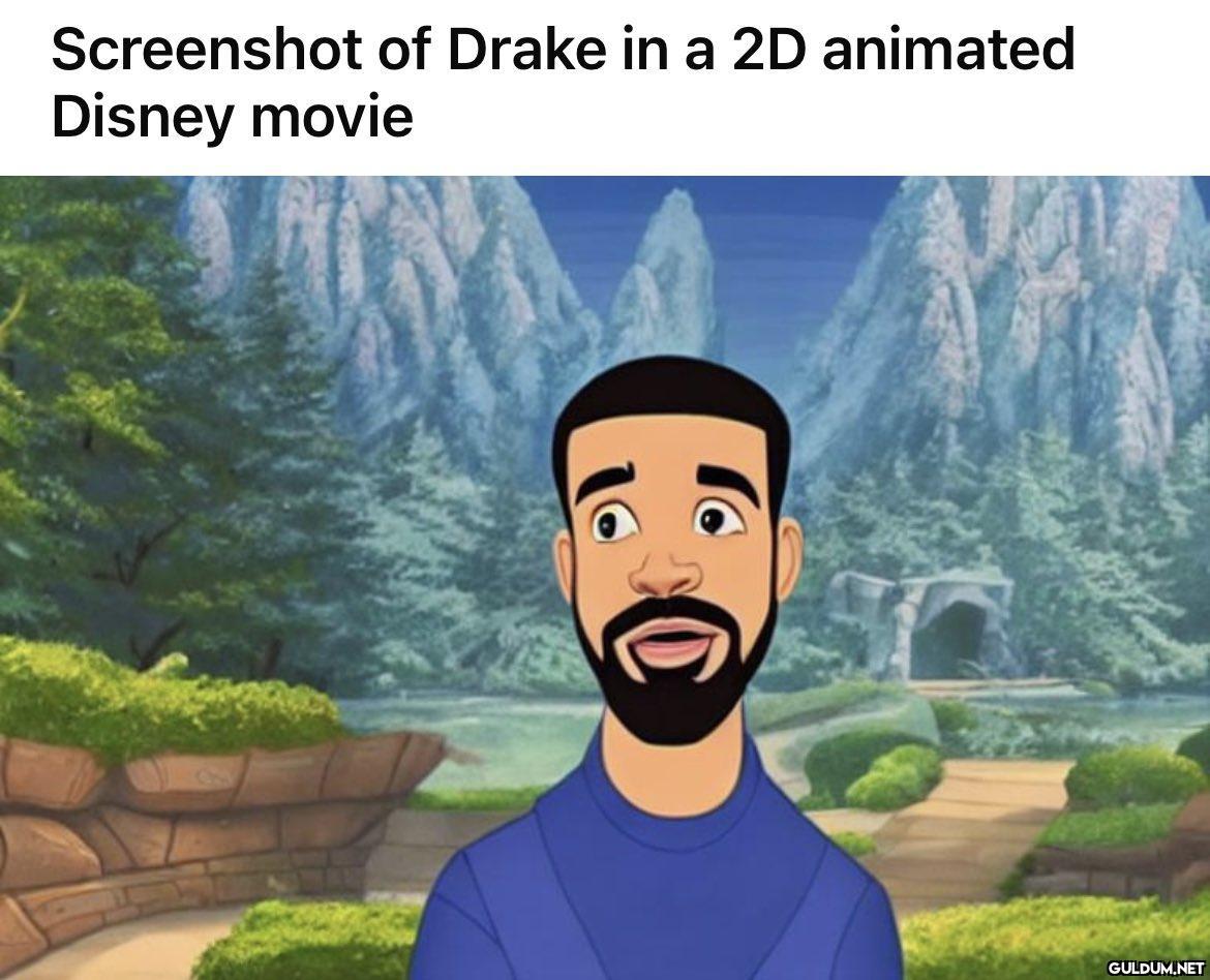 Screenshot of Drake in a...