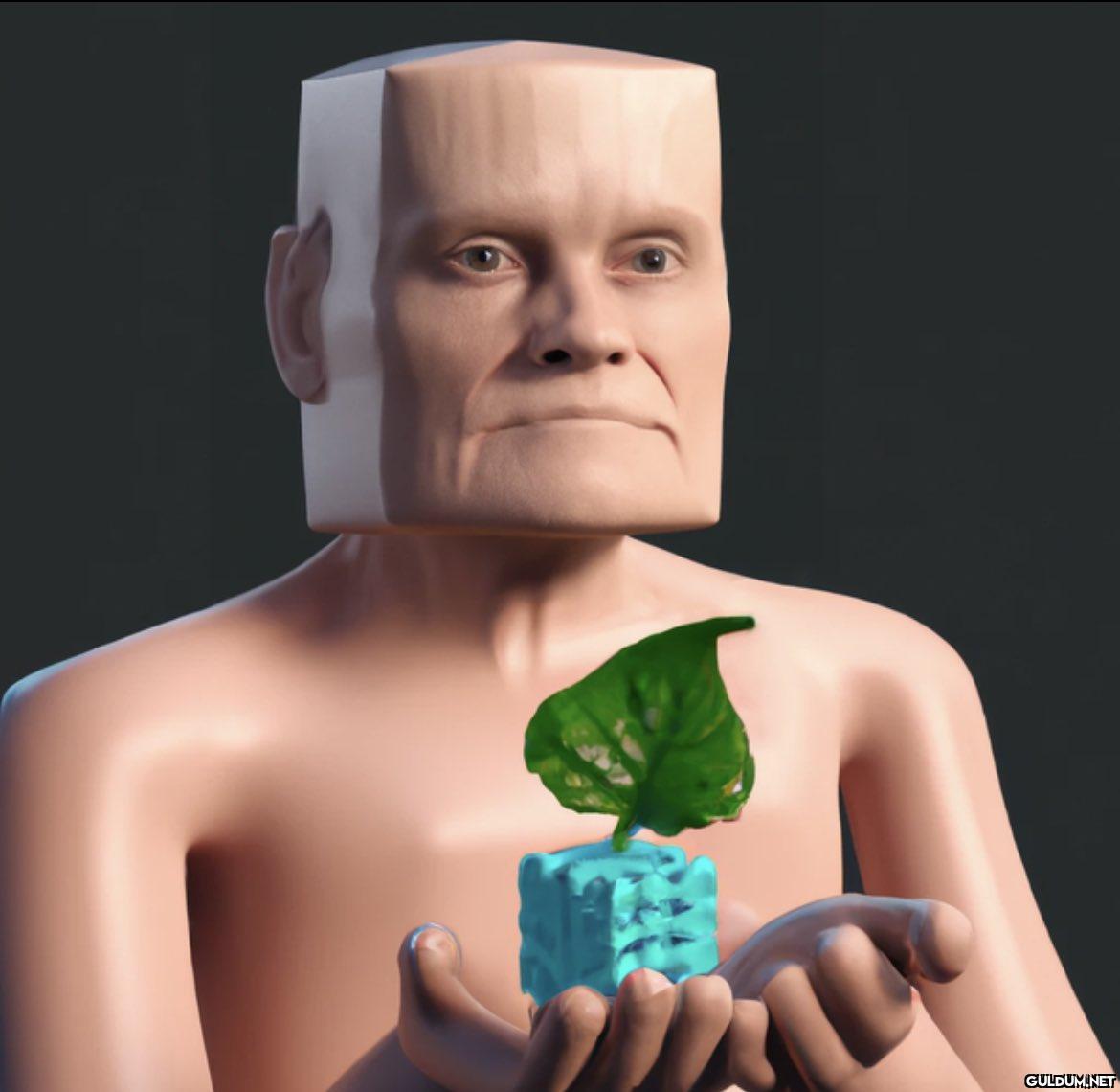 3D rendered Minecraft...