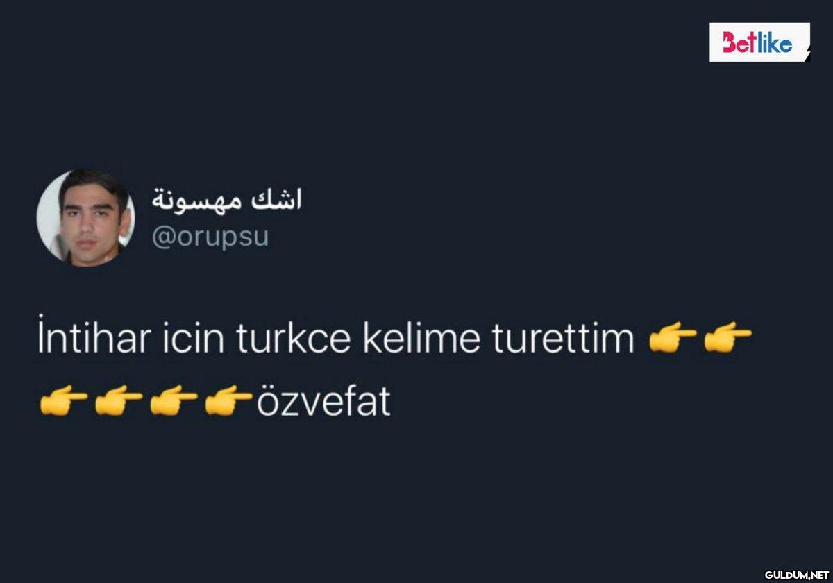 اشك مهسونة @orupsu İntihar...