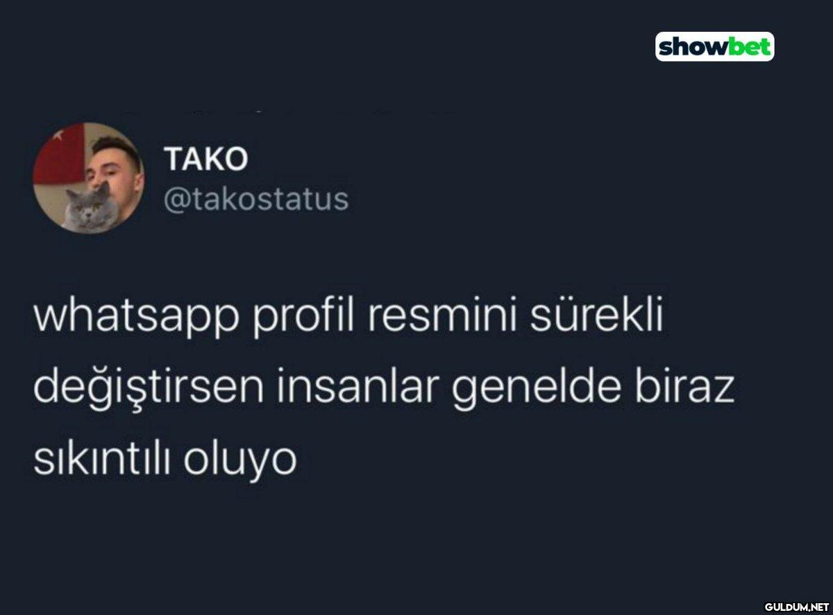 TAKO @takostatus showbet...