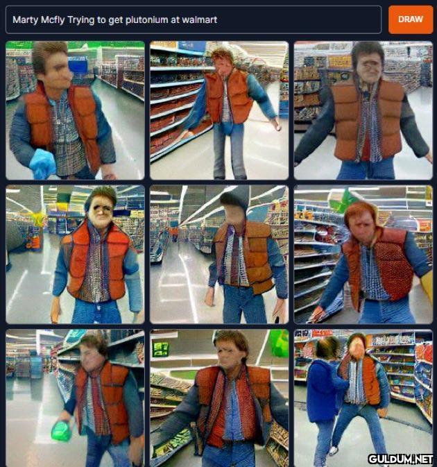 Marty Mcfly Trying to get...