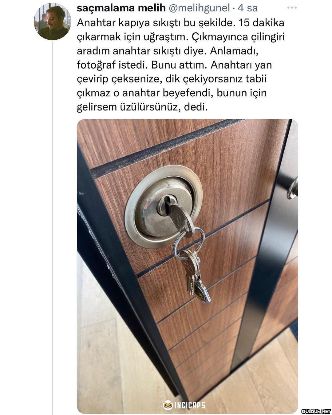 saçmalama melih...