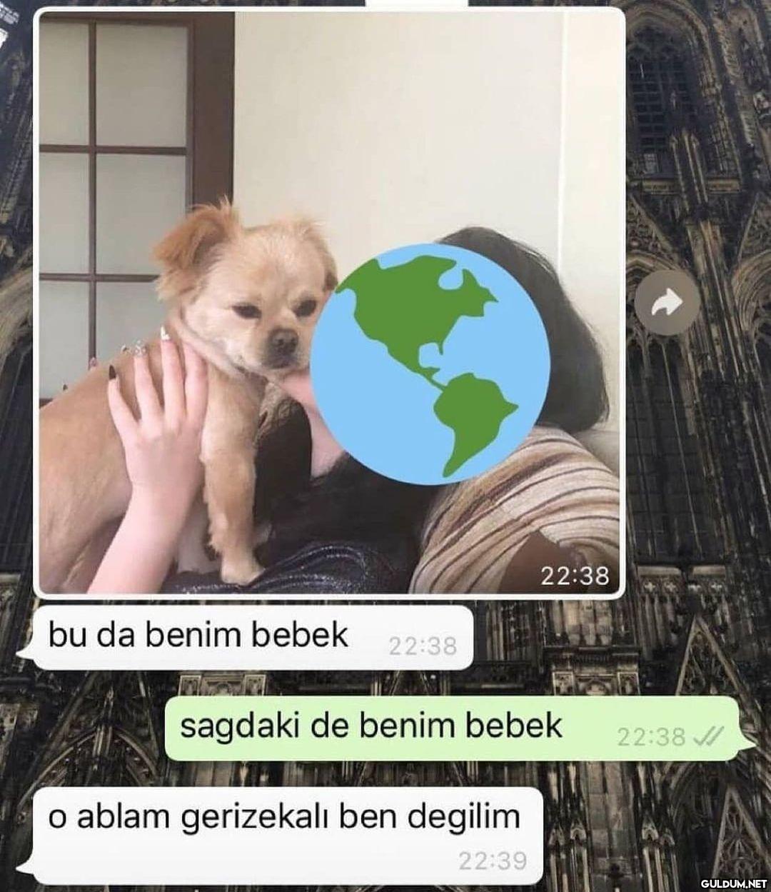 bu da benim bebek 22:38...