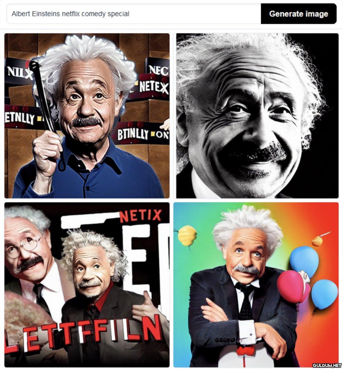 Albert Einsteins netflix...