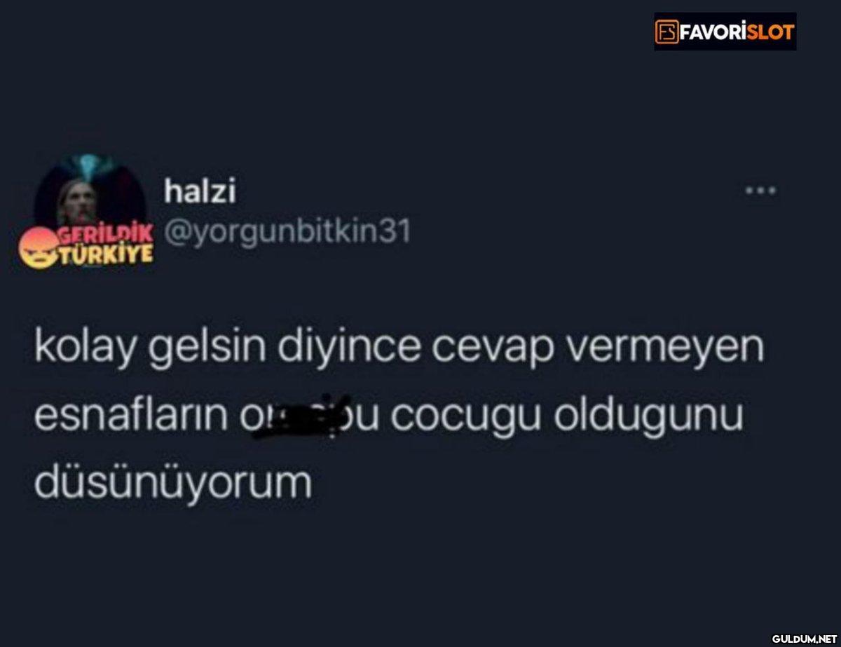 halzi GERİLDİK...