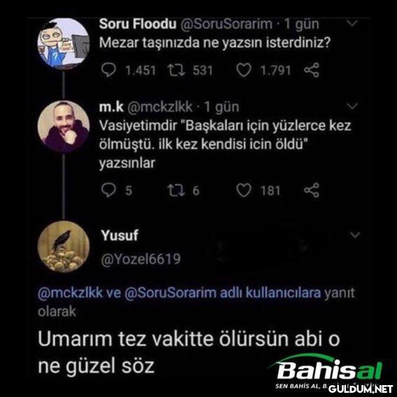 . Soru Floodu @SoruSorarim...