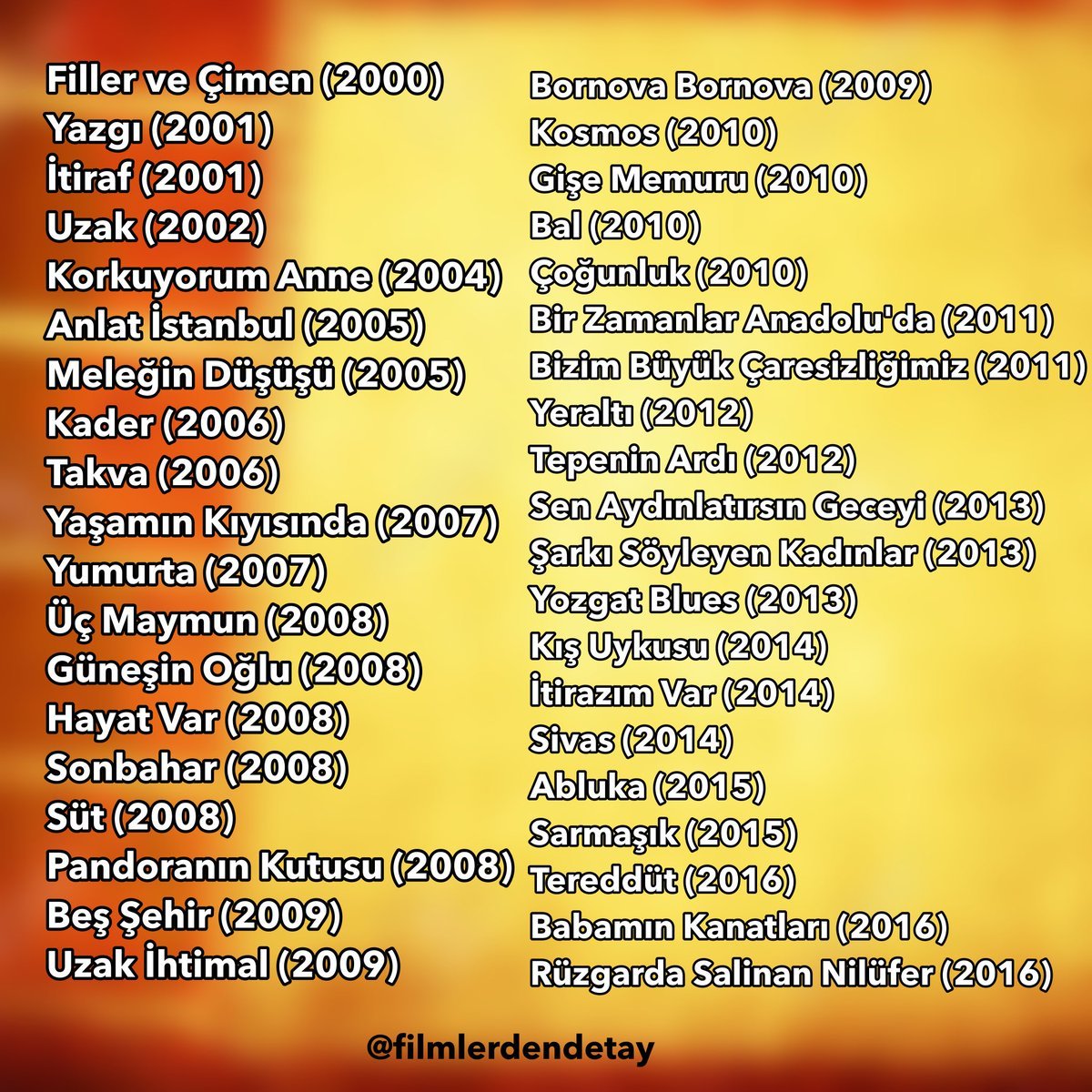 2000 yılından sonra...