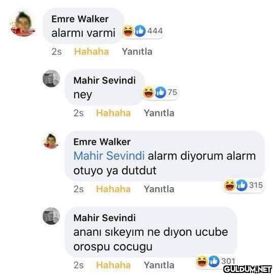 Emre Walker alarmı varmi...