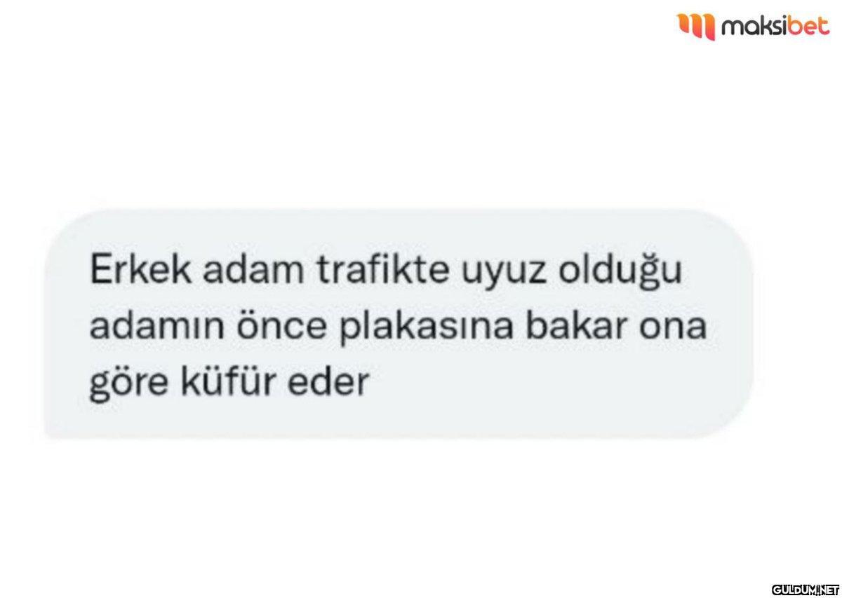 Erkek adam trafikte uyuz...