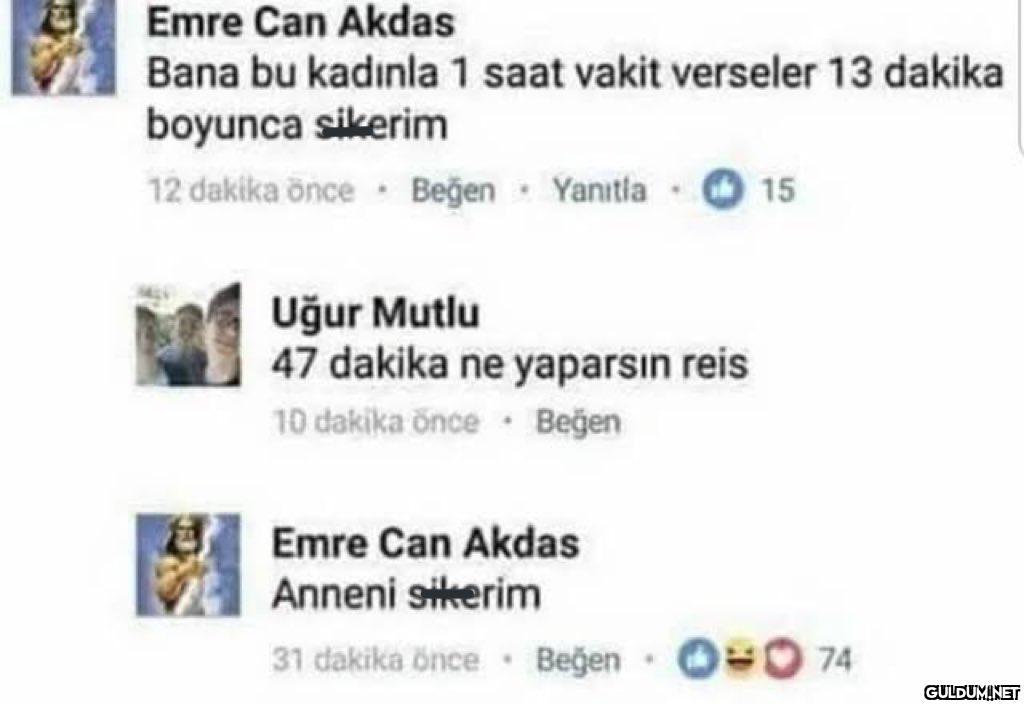 Emre Can Akdas Bana bu...