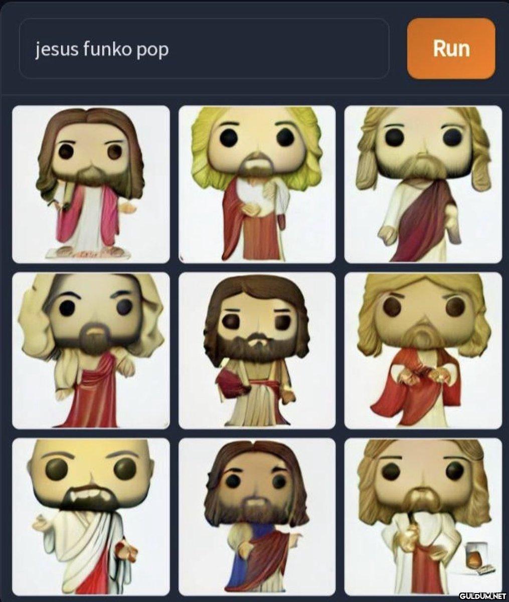 jesus funko pop Run   Kaynak