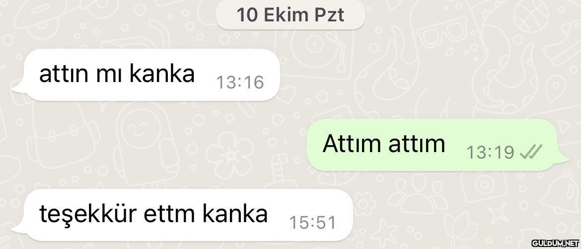 Aynen aga ben de kaynaştım...
