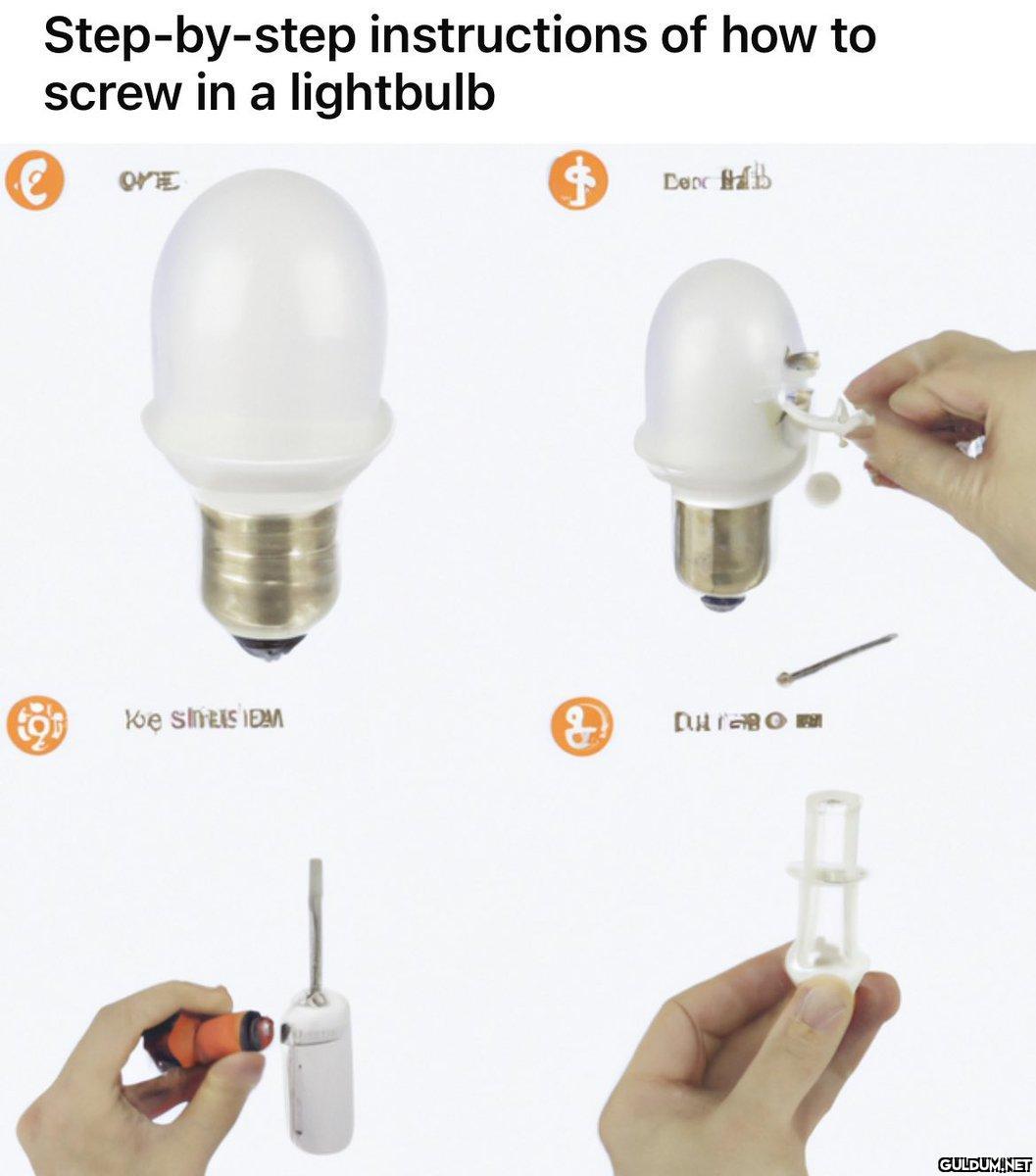 Step-by-step instructions...