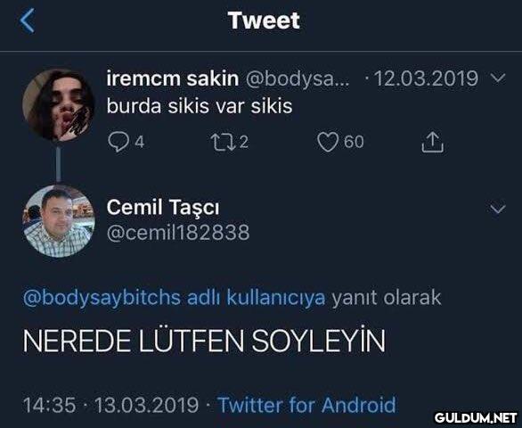 Tweet iremcm sakin...