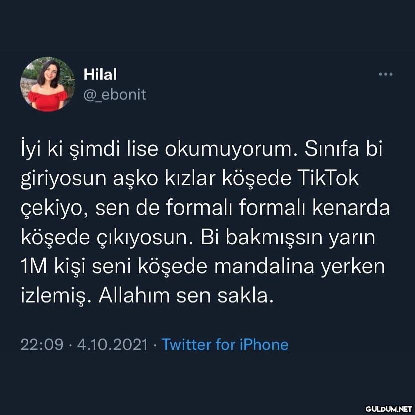 Hilal @_ebonit İyi ki...
