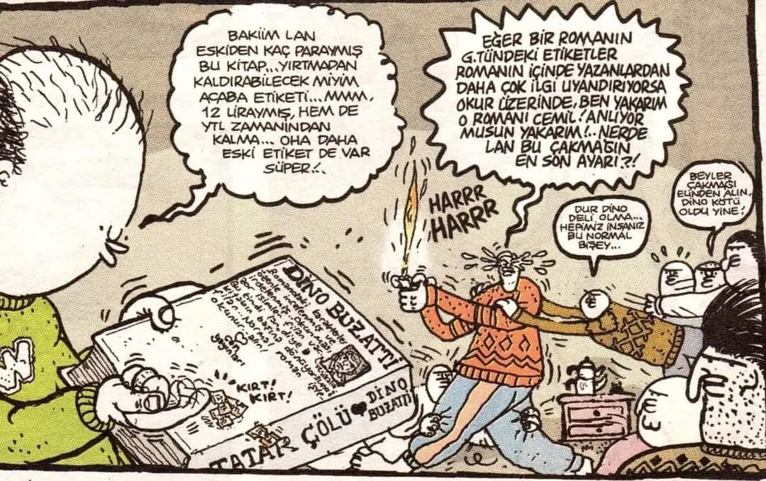 Eğer bir romanın g.tündeki...