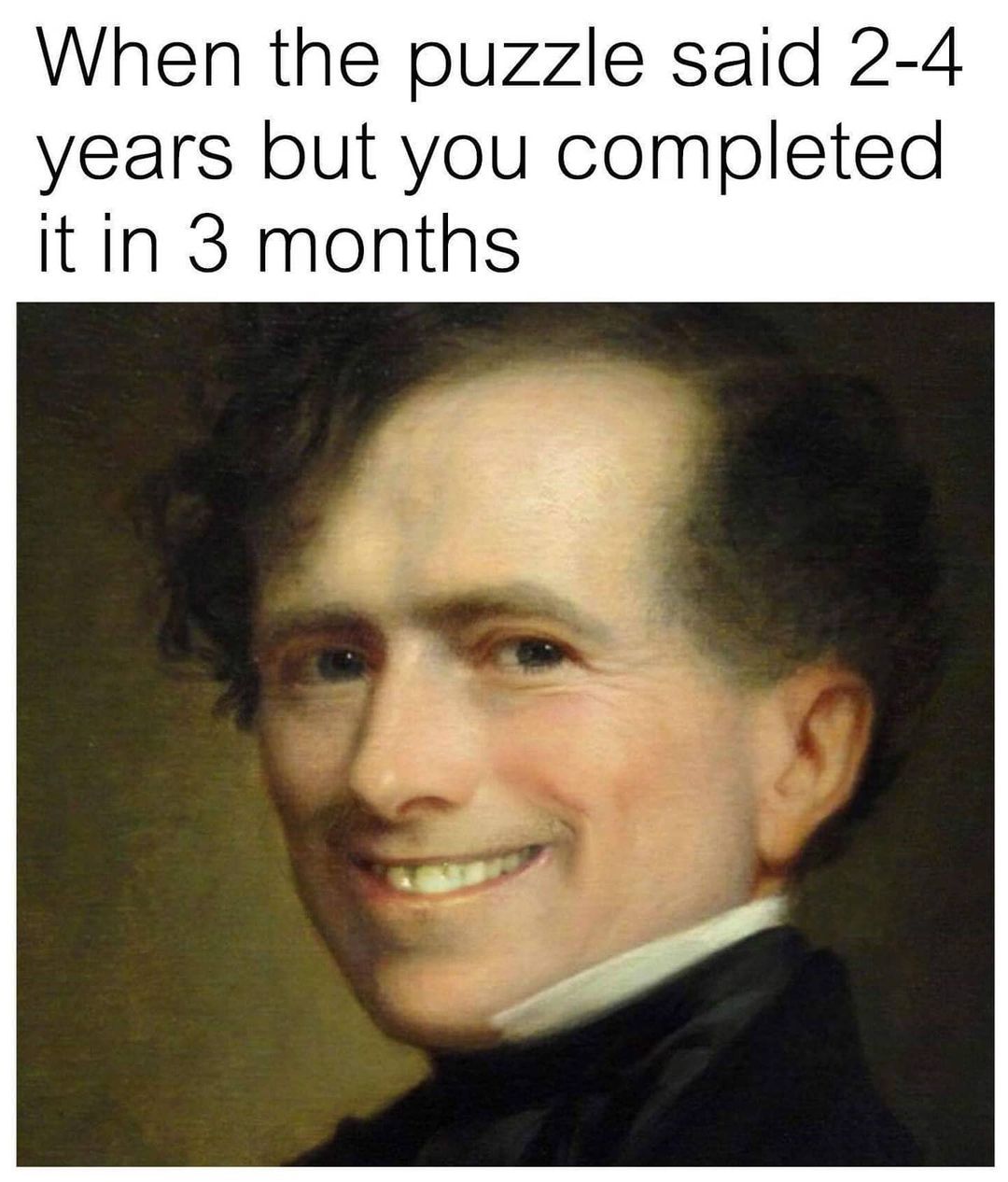 Sometimes my genius is...