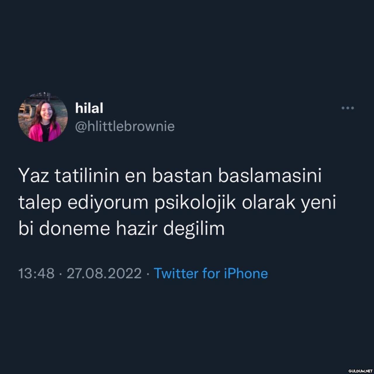 hilal @hlittlebrownie Yaz...