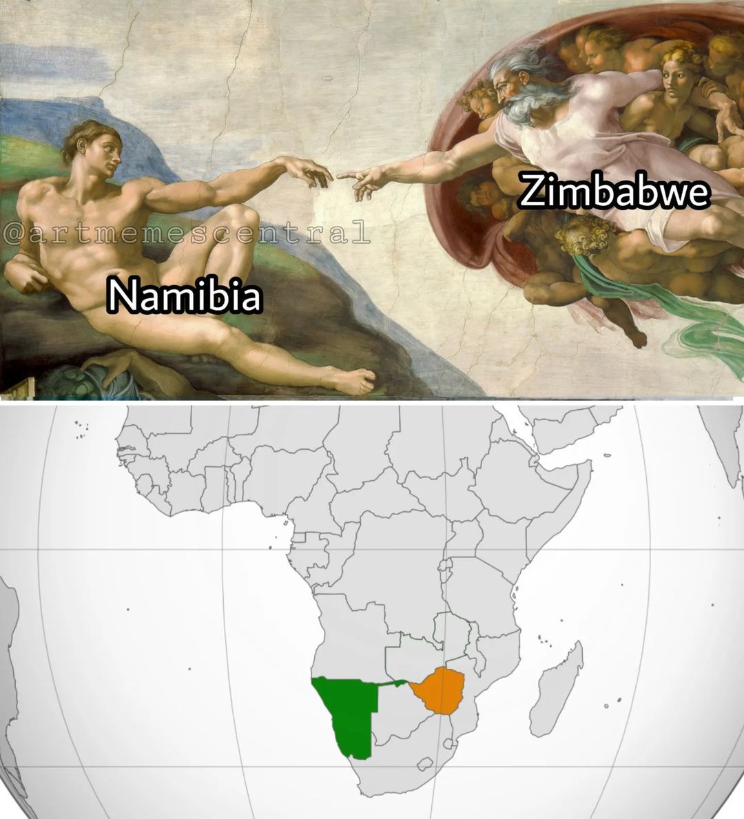 🇳🇦🇿🇼 . . . #nichememes...