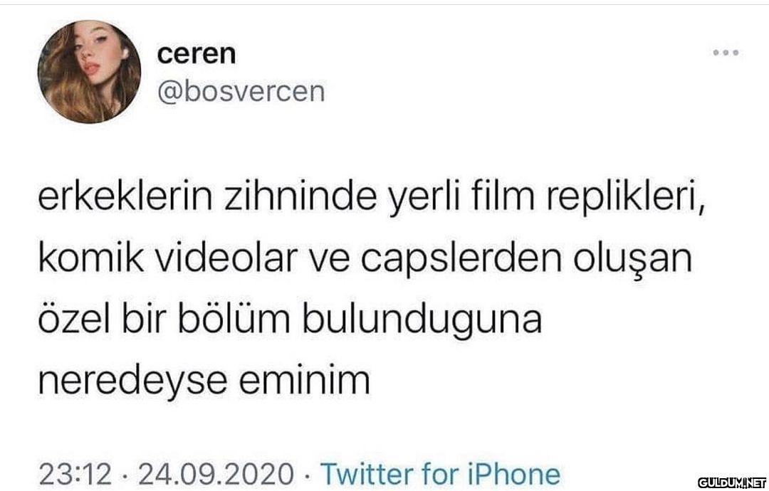 benim kafanin isleyis...