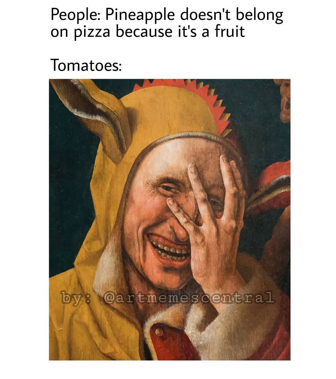 🍕🍍Does pineapple belong on...