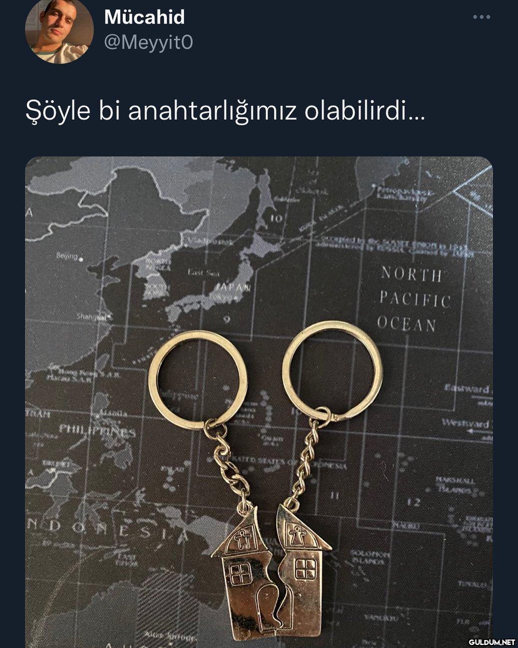 Şöyle bi anahtarlığımız...