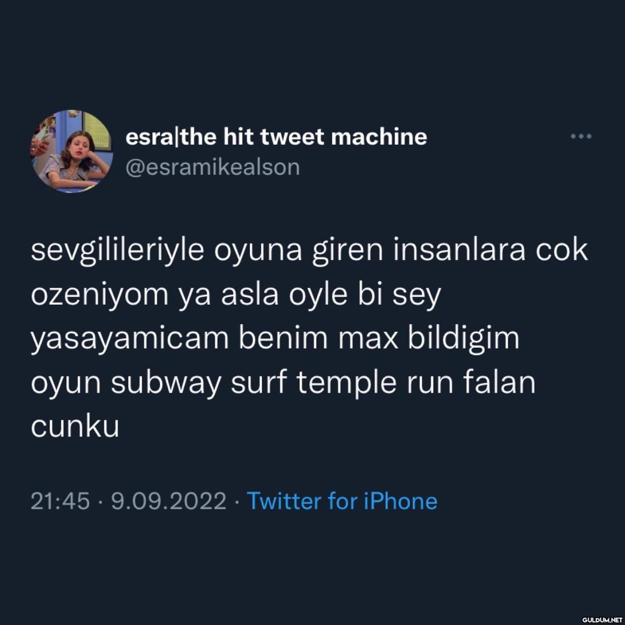 esralthe hit tweet machine...