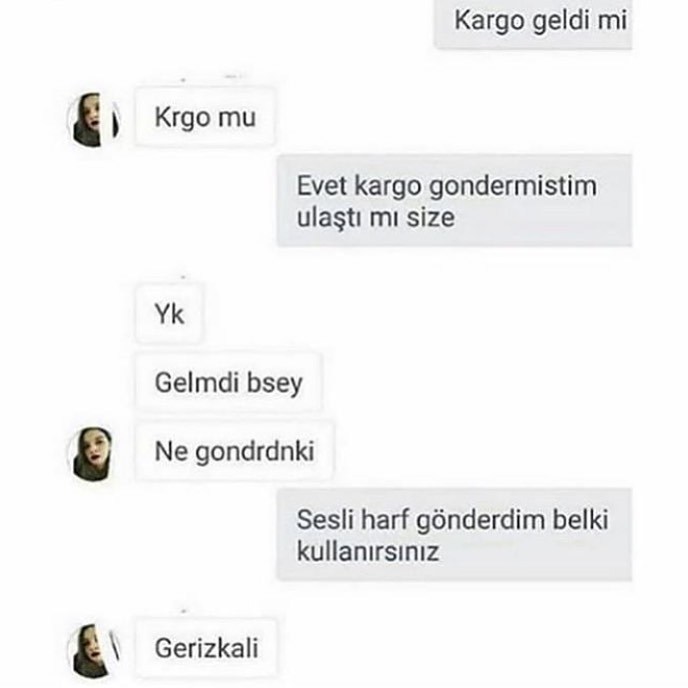 Titrettin bizi be kral 😂😂...