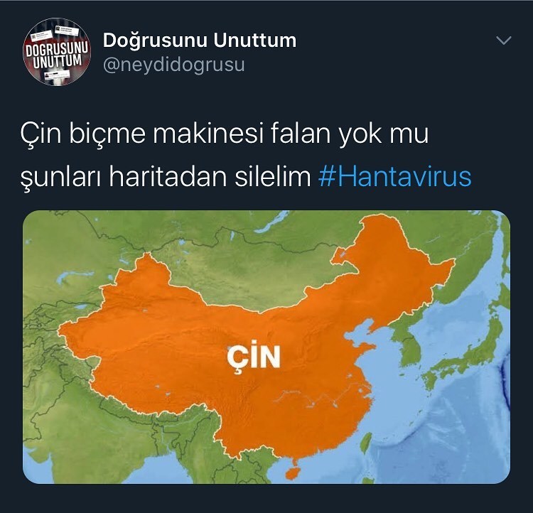 Çini başımıza bela...