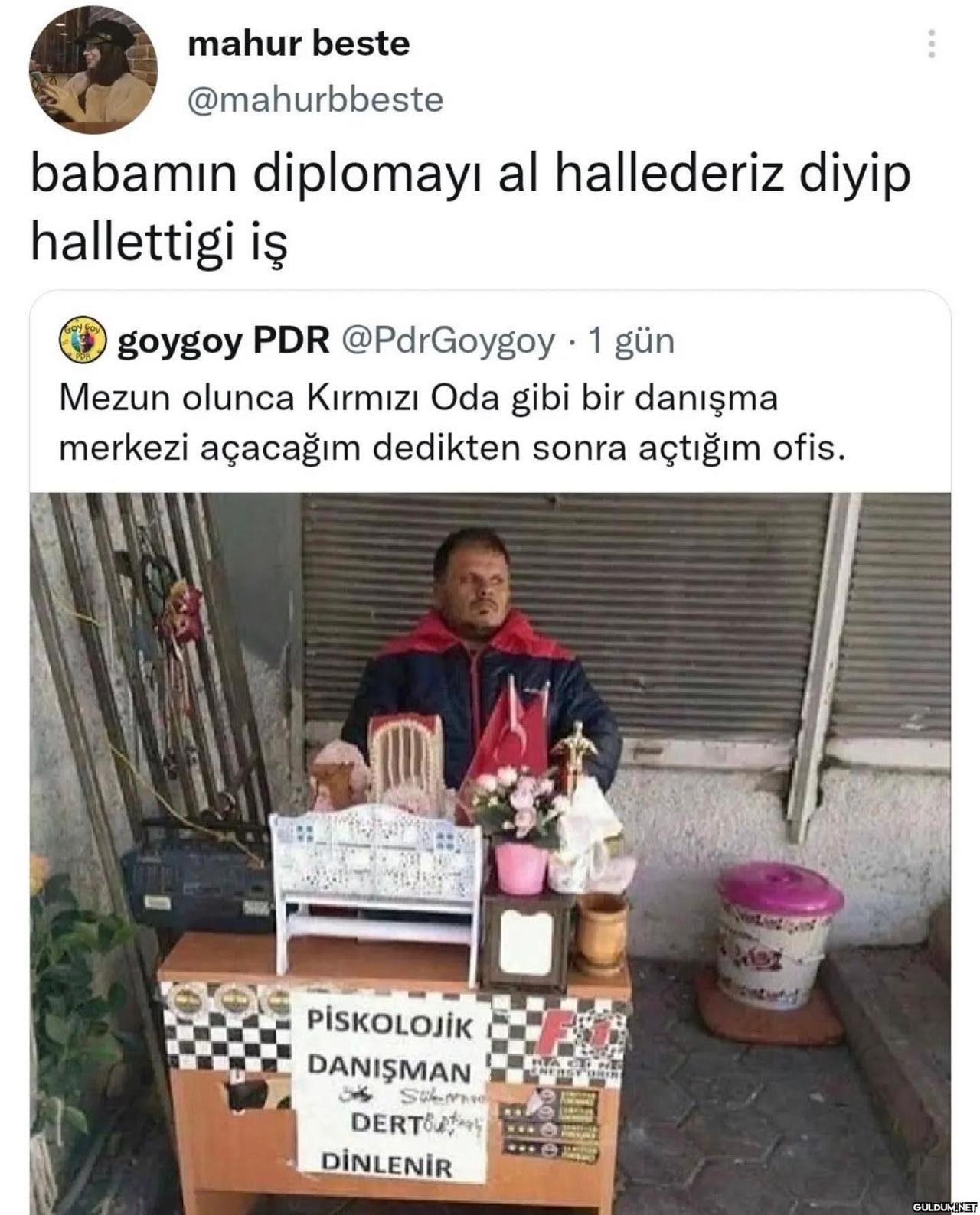 babamın diplomayı al...