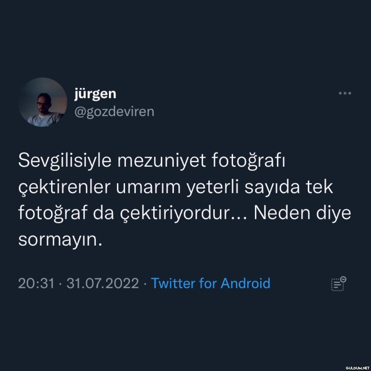 jürgen @gozdeviren...