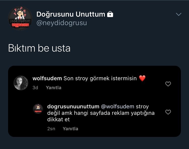 Bi bitmediniz AQ T A K İ P...