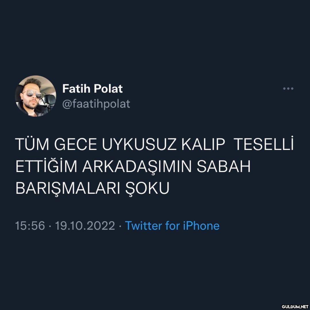 ayrılıp barışmayın...