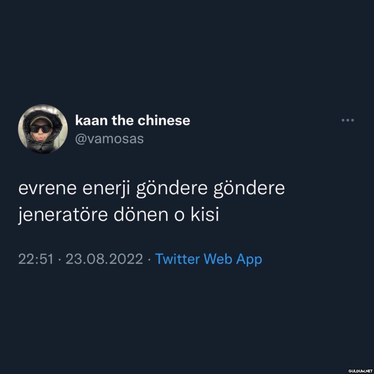 kaan the chinese @vamosas...