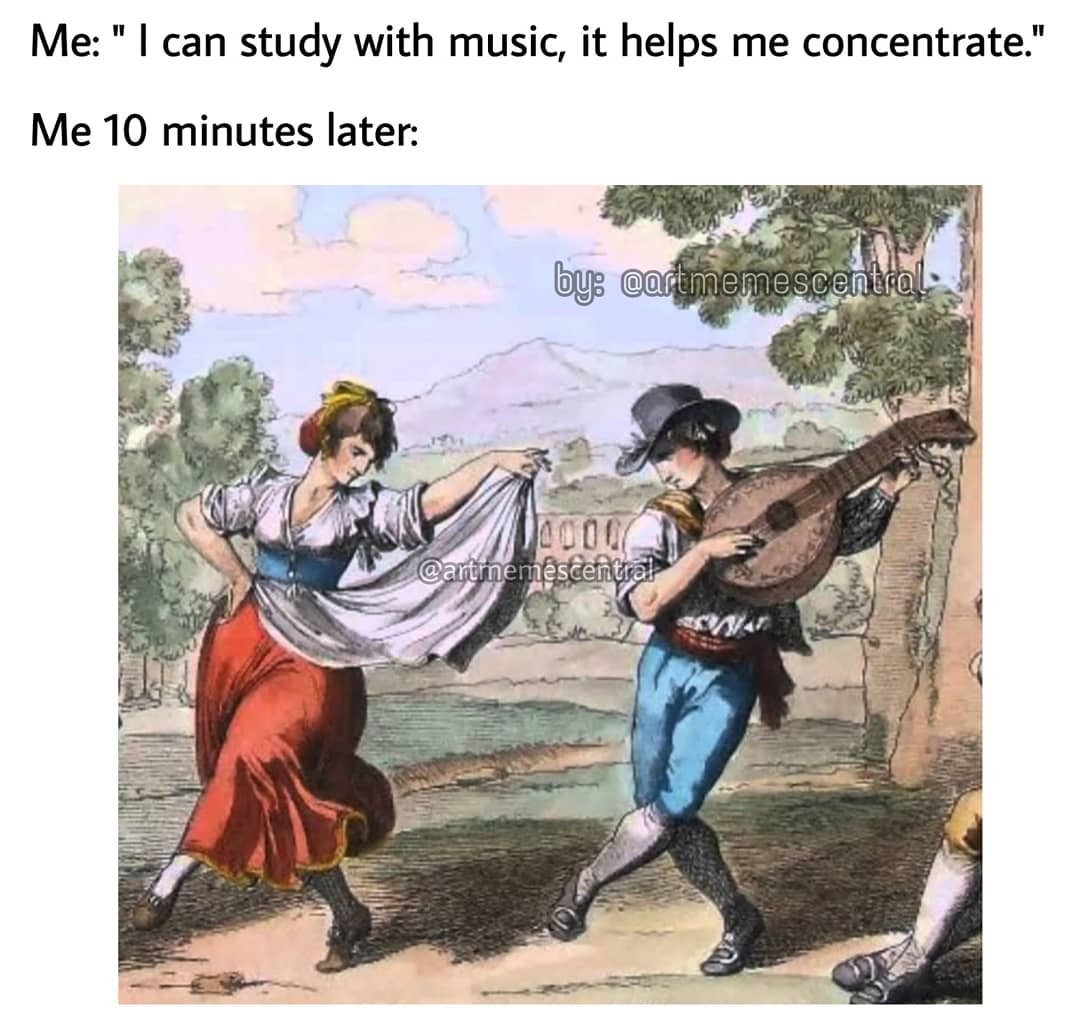 Do you listen to music...