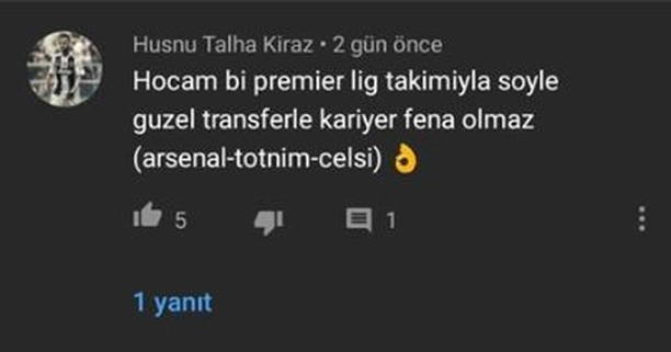 Premier Lig takımı dedin...