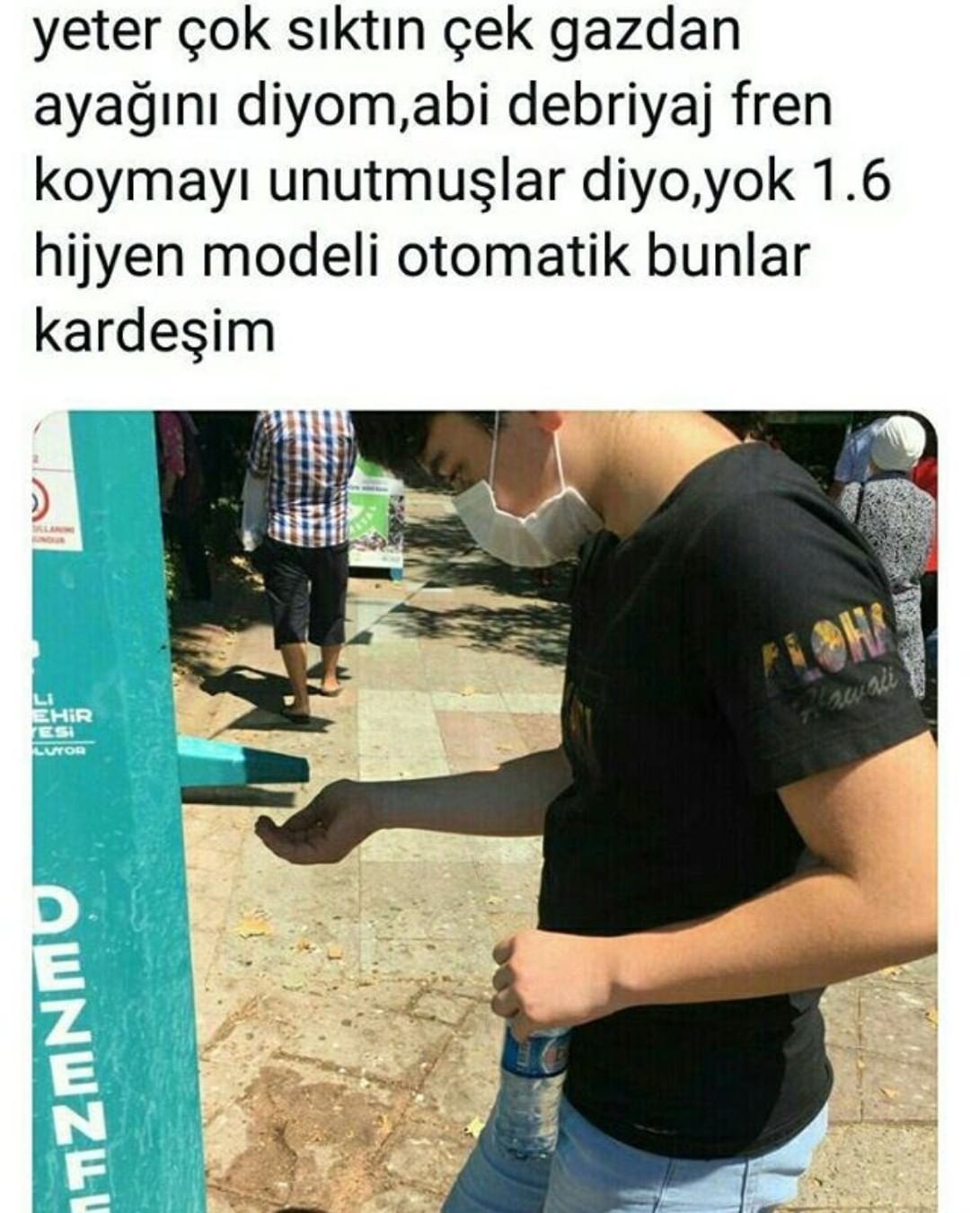 Hijyen standından bir kare   Kaynak