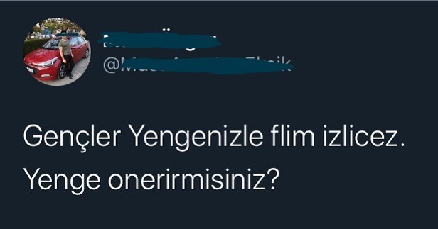 Oha be hayvan flim değil...