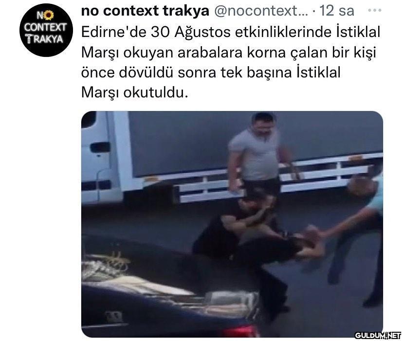 Güzel şeyler de oluyor   ...