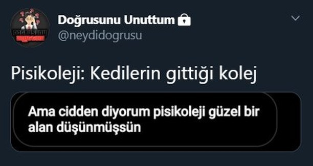 Bende pisikoleji bozukluğu...