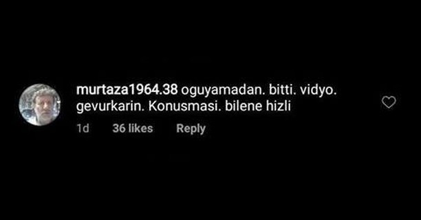 TR: "Okuyamadan bitti...